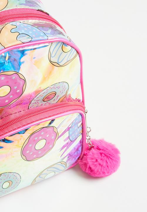 Pop Candy - Donut print backpack - pink