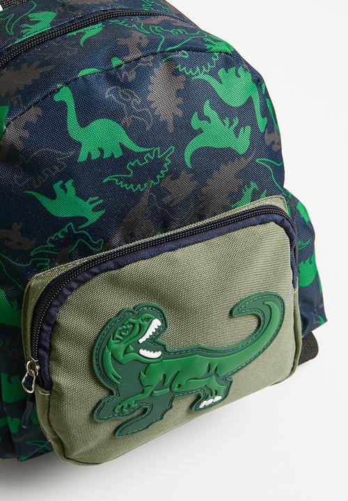 Pop Candy - Printed backpack - blue & green