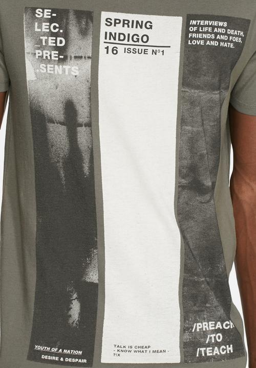 Selected Homme - Life Tee