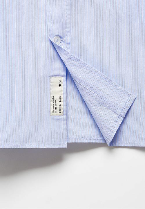 MANGO - Shirt arezzo - sky blue