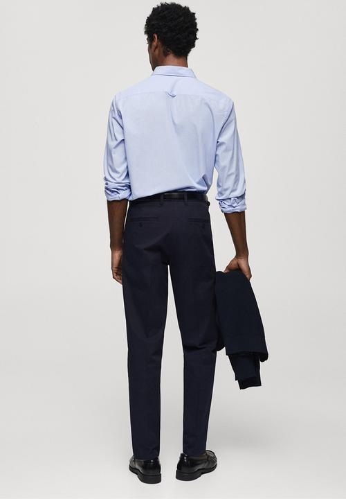 MANGO - Shirt arezzo - sky blue