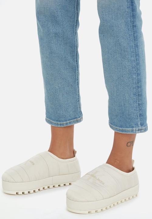 Calvin Klein - Home slipper ny ml fad - eggshell