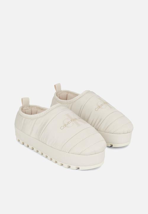 Calvin Klein - Home slipper ny ml fad - eggshell