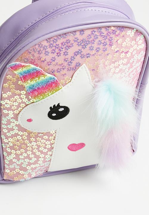 Pop Candy - Mettalic back pack - purple