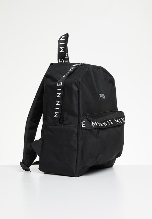 Pop Candy - Minnie mouse tape backpack - black