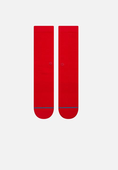 Stance Socks - Icon Crew - Red
