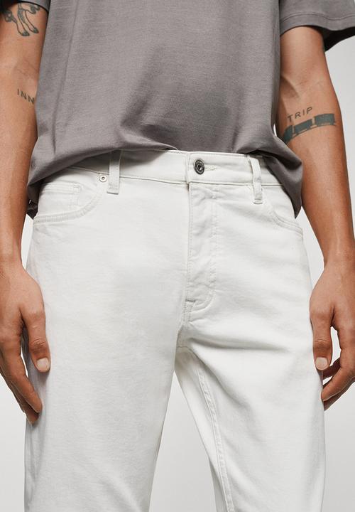 MANGO - Jeans billy - off white