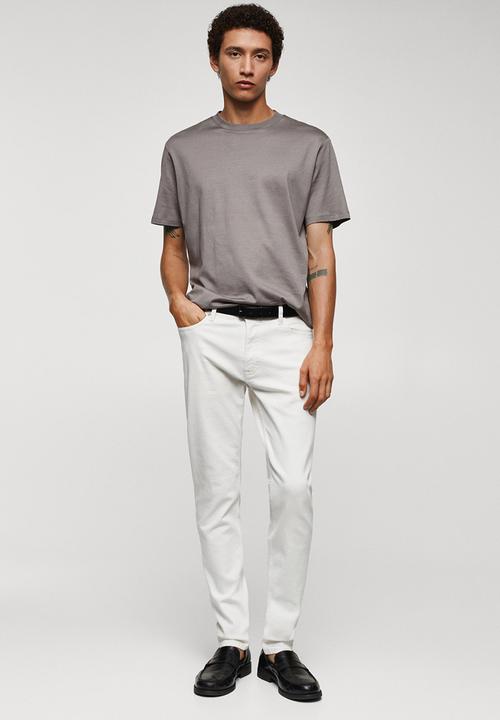 MANGO - Jeans billy - off white