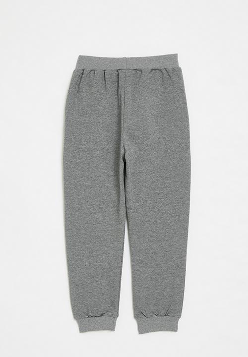 Pop Candy - Printed cuff joggers - grey