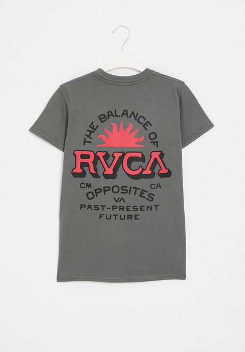 RVCA - Type set short sleeve - smoke