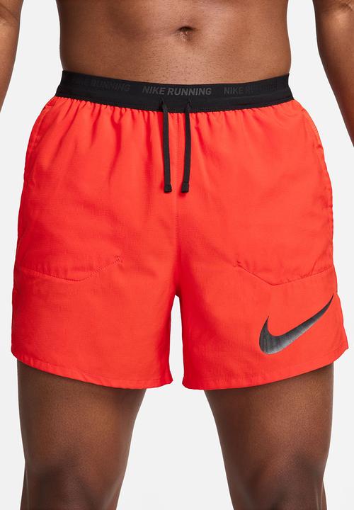 Nike - Flex Stride Run Energy 5" Shorts- picante red/blackanthracite/black