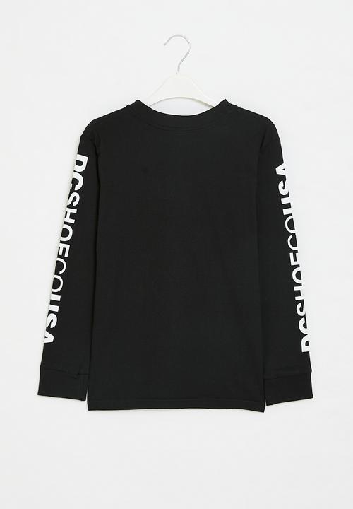 DC - Dc star long sleeve boy - black
