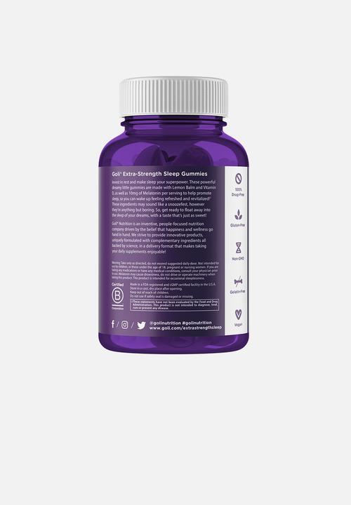 Goli Nutrition - Extra-Strength Sleep Gummies