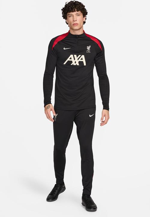 Nike - Liverpool F.C. Strike Dri-FIT knit pants- black/gym red/lt orewood 