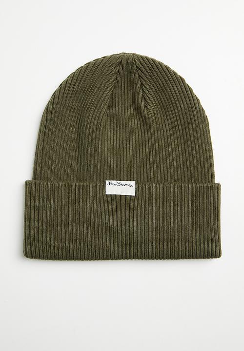 Ben Sherman - Targy Rib Beanie - Olive