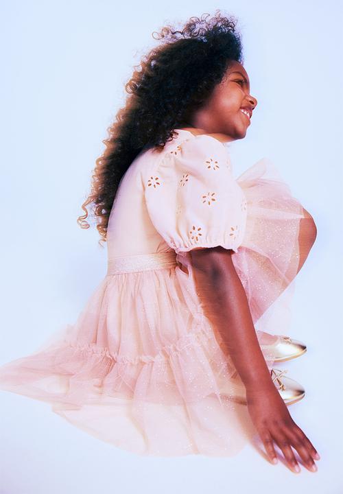H&M - Tulle skirt - dusty pink