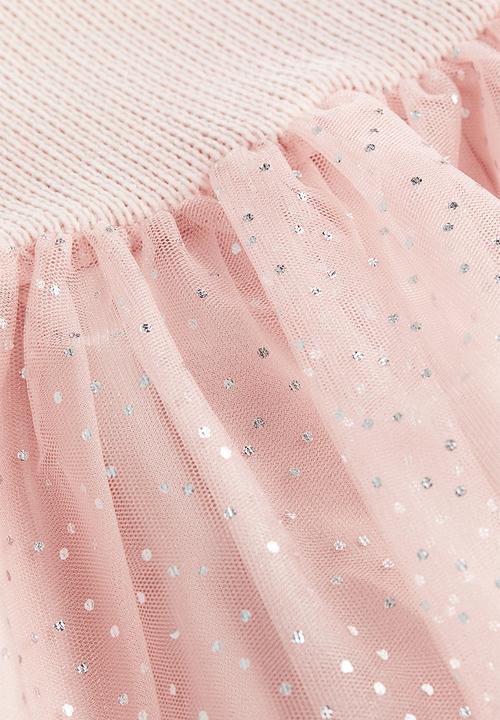 H&M - Tulle-skirt dress - light pink