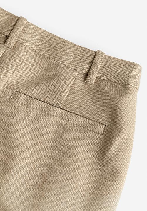 H&M - Crease-leg trousers - beige