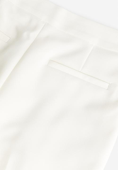 H&M - Slim trousers - cream