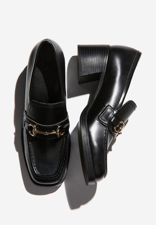 H&M - Heeled loafers - black