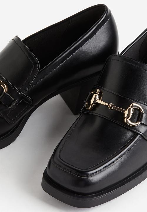 H&M - Heeled loafers - black