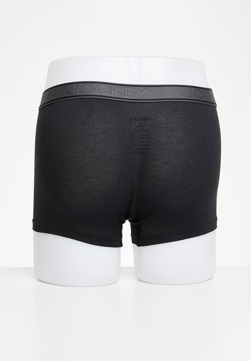 Jockey - U-pouch trunks - black 