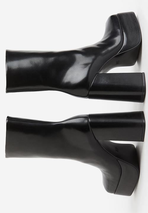 H&M - Platform boots - black