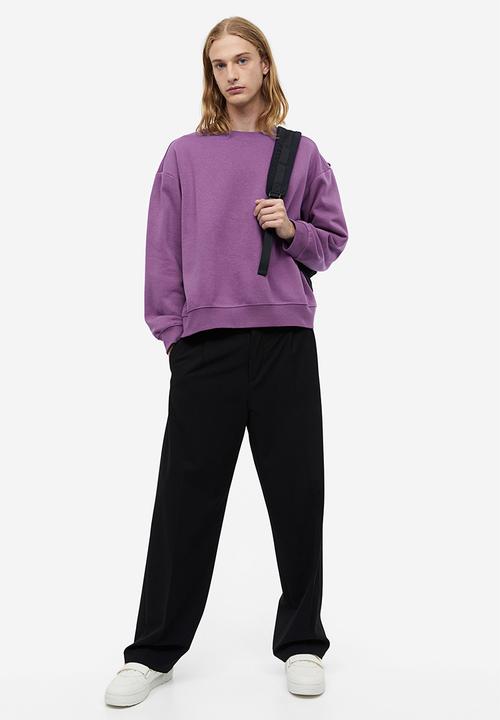 H&M - Loose fit sweatshirt - purple