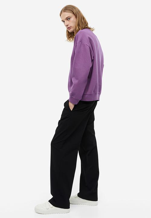 H&M - Loose fit sweatshirt - purple