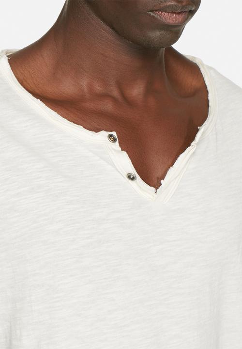 Jack & Jones - Galvin Split Neck Tee