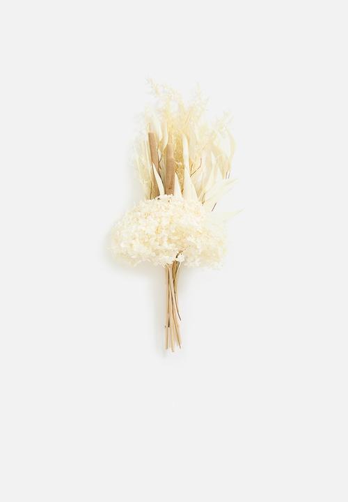 Bloom Space - Large Dried Floral Arrangement - White