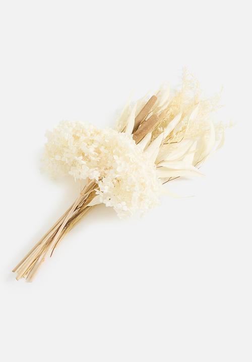 Bloom Space - Large Dried Floral Arrangement - White
