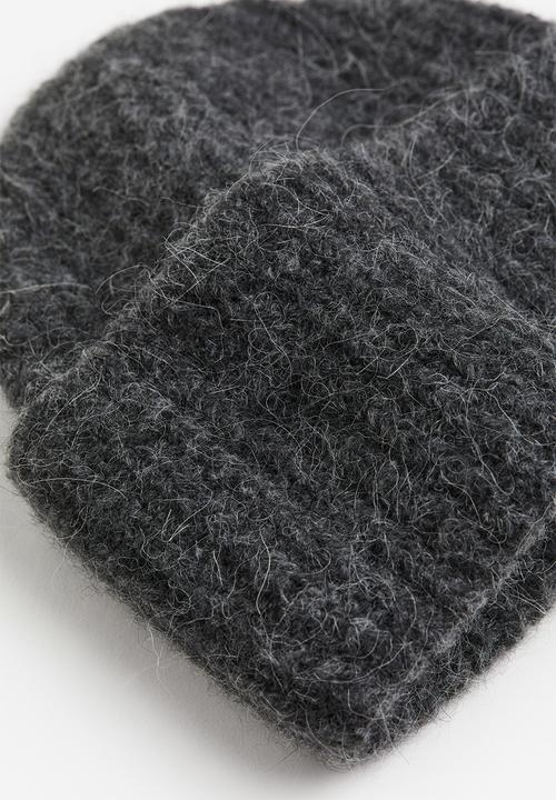 H&M - Rib-knit hat - grey