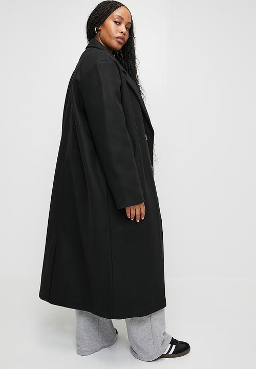 Cotton On - Plus Harrison Coat - Black