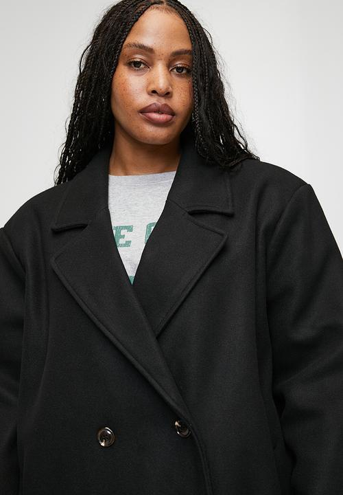 Cotton On - Plus Harrison Coat - Black