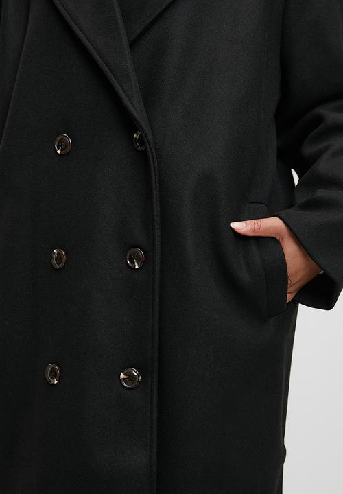 Cotton On - Plus Harrison Coat - Black