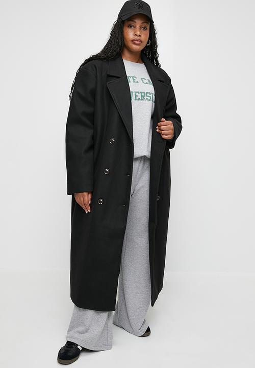 Cotton On - Plus Harrison Coat - Black
