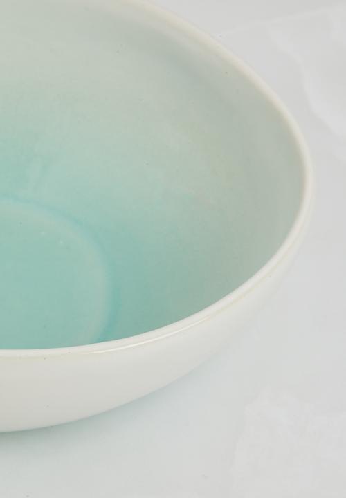Urchin Art - Kaloh Pebble Bowl - Turquoise