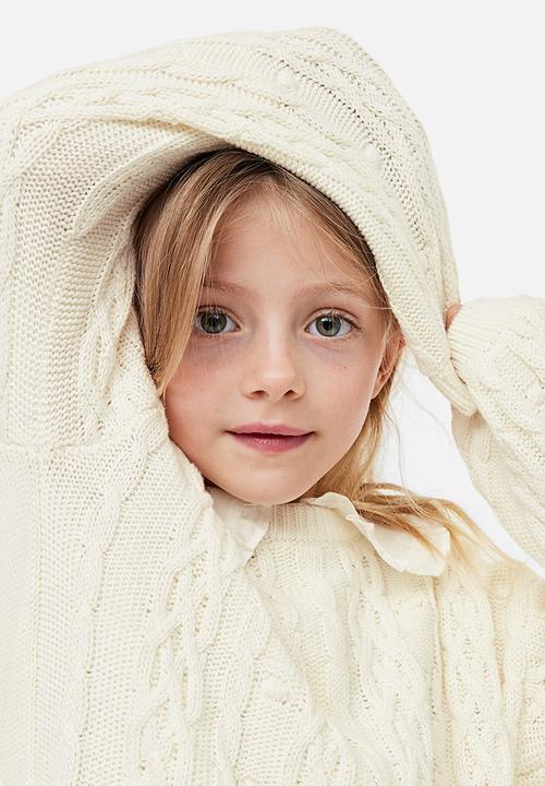 H&M - Cable-knit jumper - white
