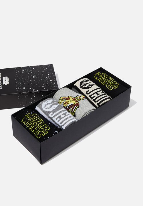 Typo - Box of socks - lcn luc star wars jed