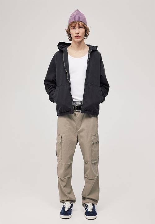 H&M - Regular fit cargo trousers - beige