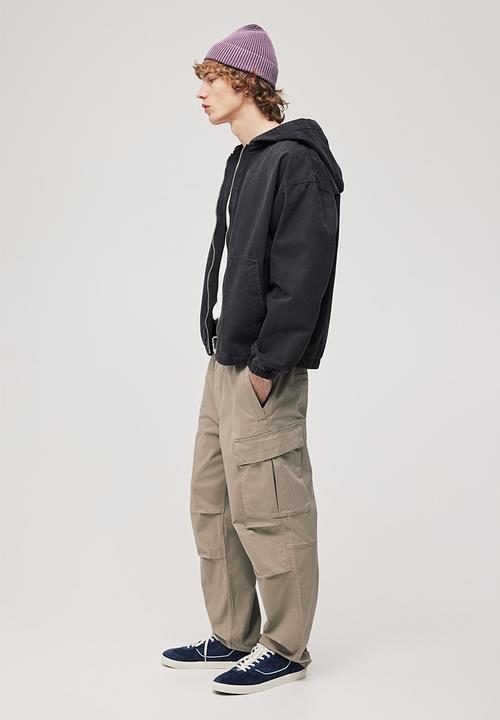H&M - Regular fit cargo trousers - beige