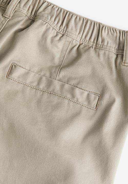 H&M - Regular fit cargo trousers - beige