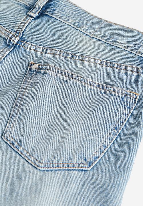 H&M - Straight regular jeans - light denim blue