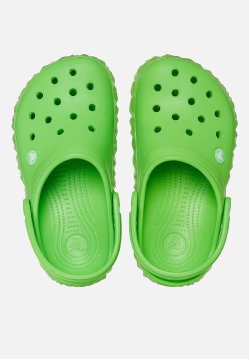 Crocs - Crocband Geometric Glow Band Clog T - Green Slime