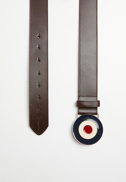 Ben Sherman - Target buckle leather - brown