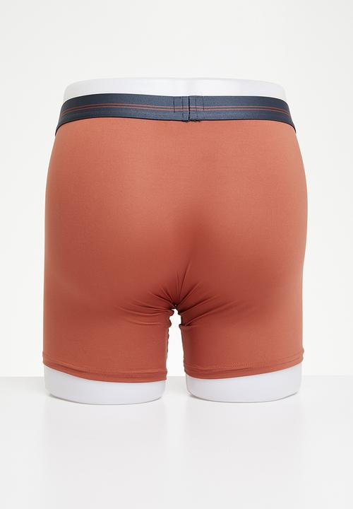 Jockey - Quick dry nylon long leg - brown