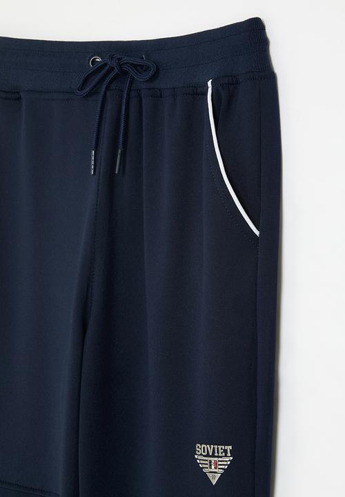 SOVIET - Boys track pants - navy