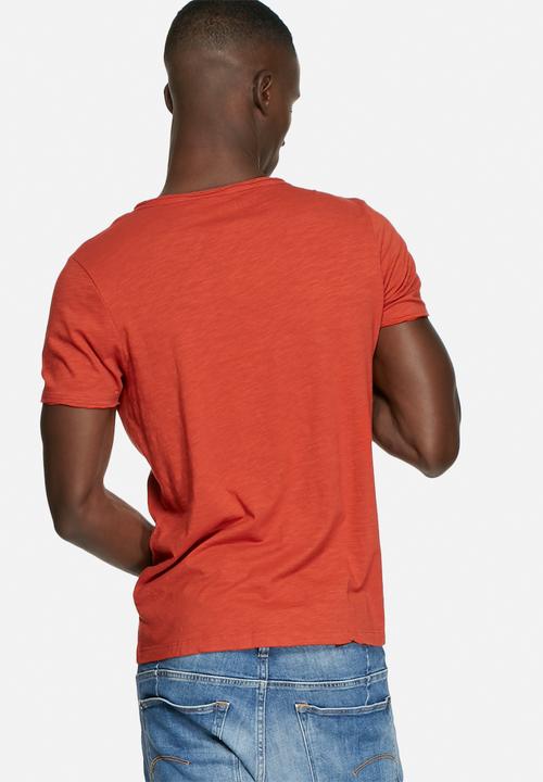 Jack & Jones - Galvin Split Neck Tee