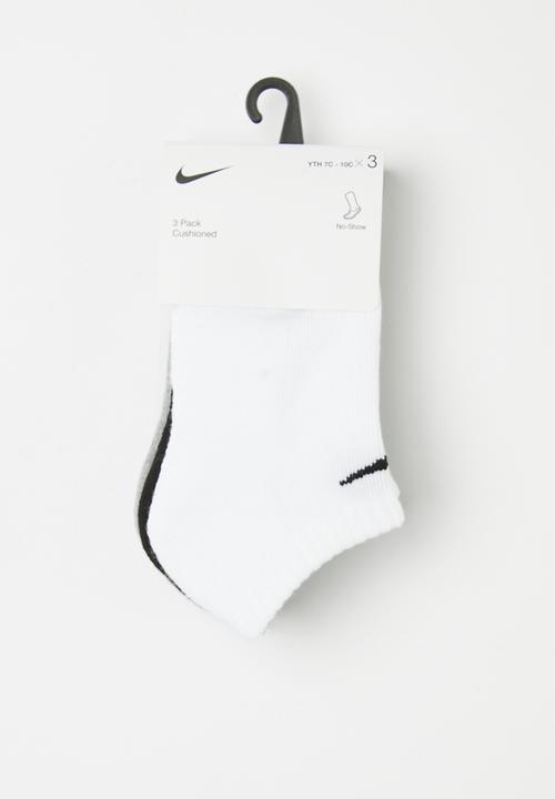 Nike - Nhn nike basic no show 3 pack - multi